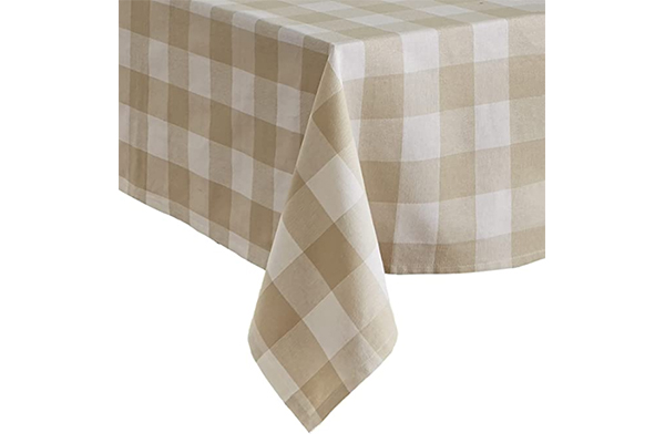 Farmhouse Living Buffalo-Check Tablecloth