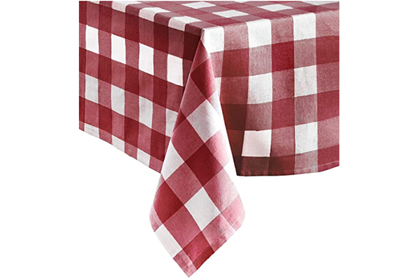 Farmhouse Living Buffalo-Check Tablecloth